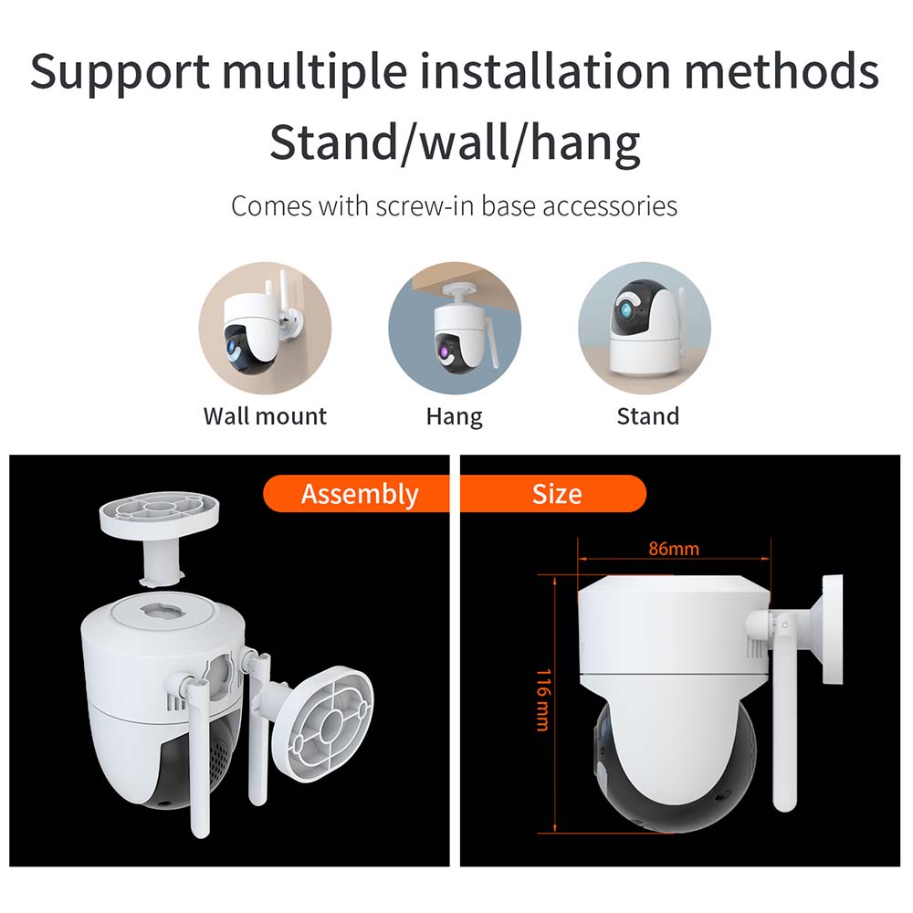Tuya IP Camera 5G WIFI 6MP Ale - đánh giá và giá Home Security Google Camera